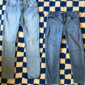 Straight Leg Denim Set